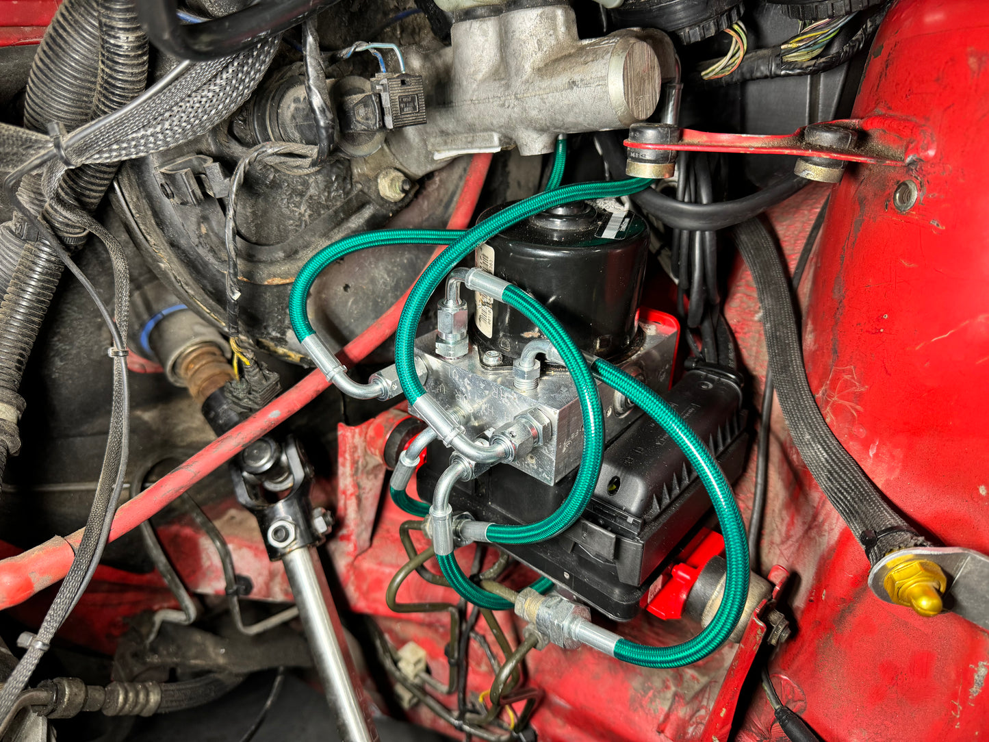E36 MK60 ABS pump adapter soft lines