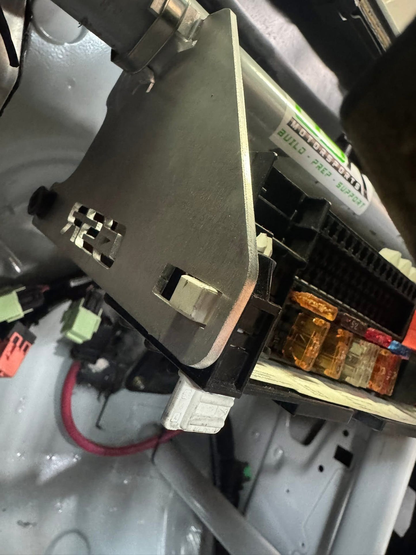 E46 roll cage fuse box brackets