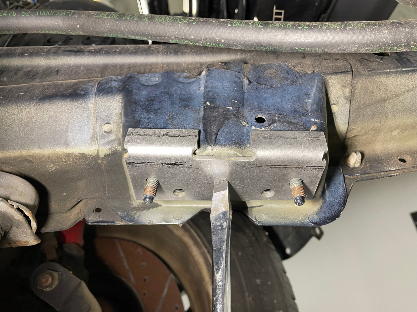 E46 Front Swaybar Reinforcement Plates